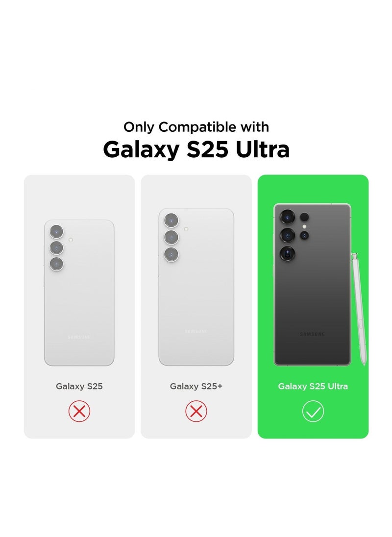 Protect PROTECT Premium Silicon Magnetic Phone Case for Samsung S25 Ultra | Grey, Anti-Scratch, Full Protection, Wireless Charging Compatible, High Quality – Model: SMS25UGRY  - Image 3