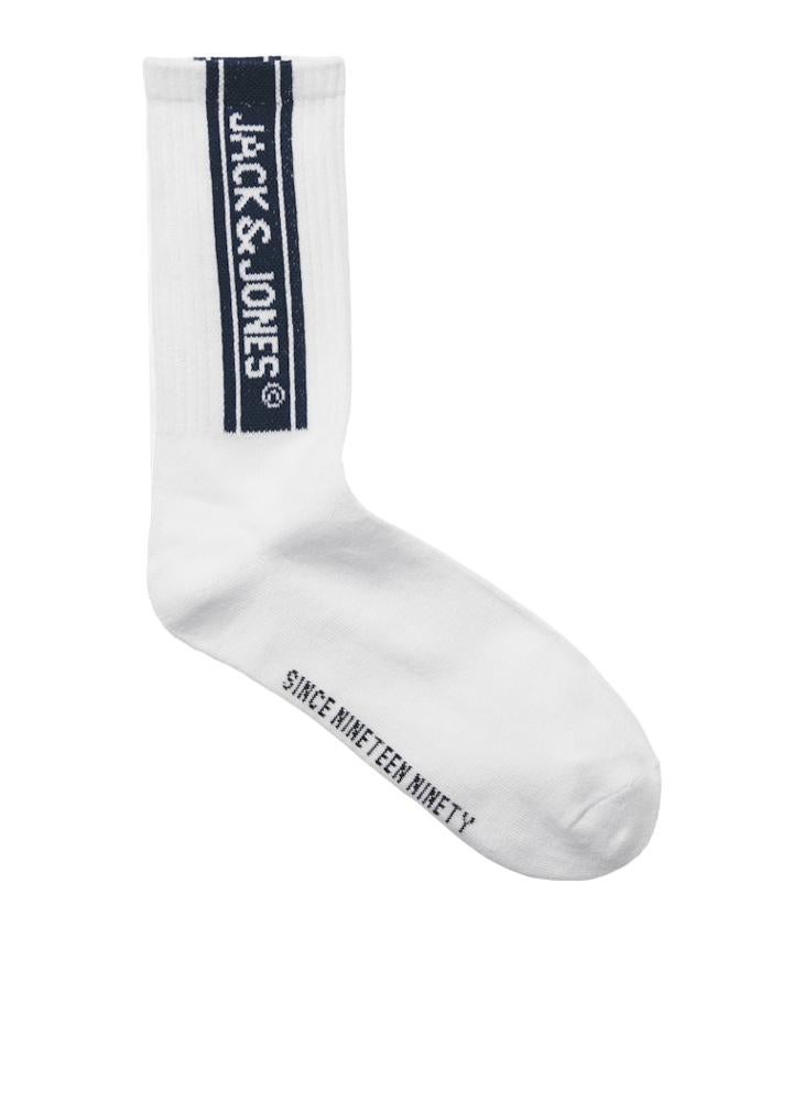Jack & Jones Junior - Kids 5 Pack Logo Tennis Socks - Image 1