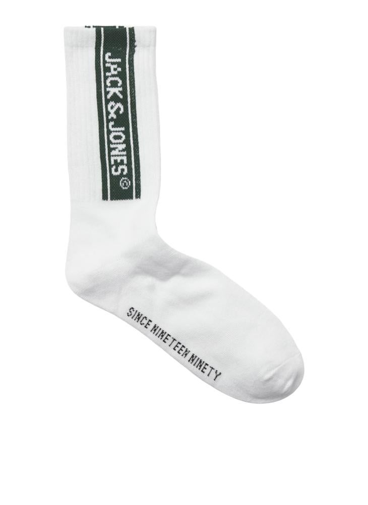 Jack & Jones Junior - Kids 5 Pack Logo Tennis Socks - Image 1