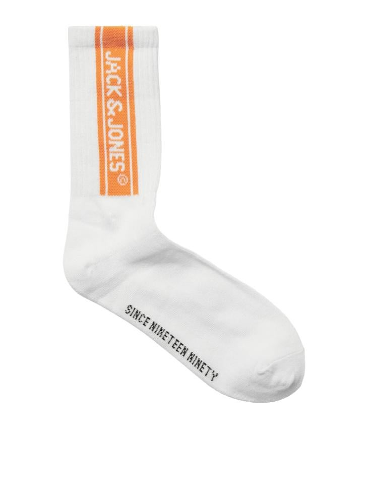 Jack & Jones Junior - Kids 5 Pack Logo Tennis Socks - Image 1