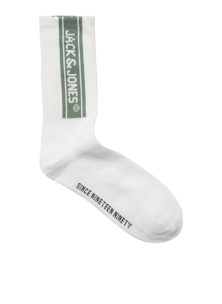 Jack & Jones Junior - Kids 5 Pack Logo Tennis Socks - Image 1