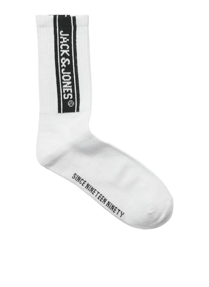 Jack & Jones Junior - Kids 5 Pack Logo Tennis Socks - Image 1
