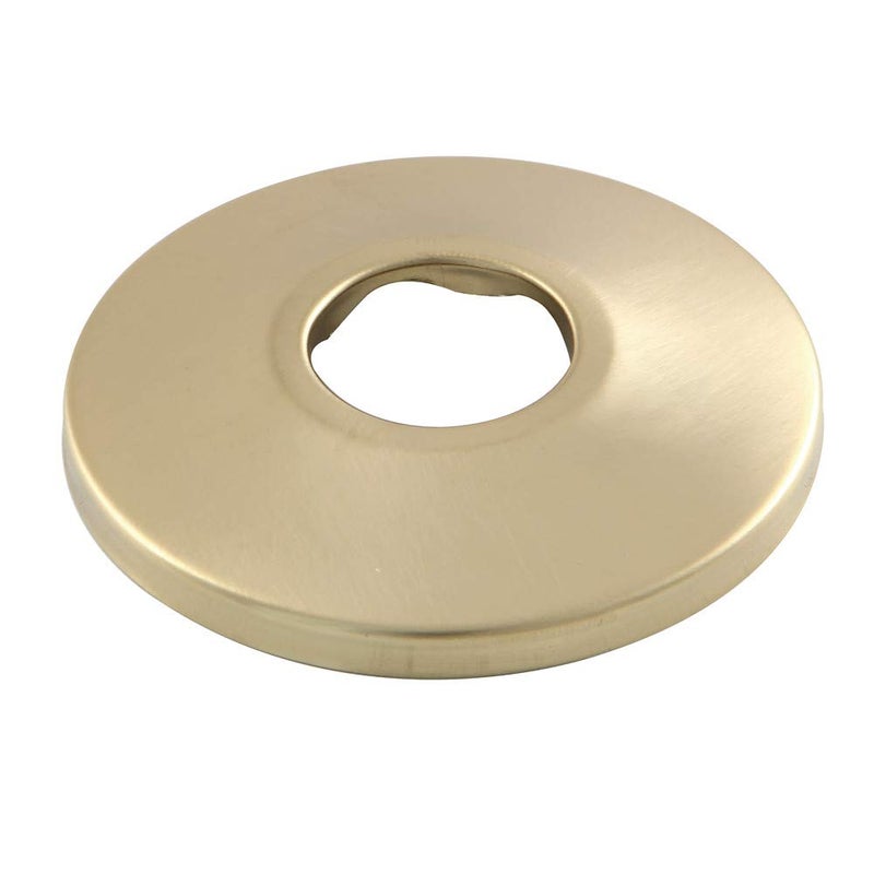 Kingston Brass كينغستون برس FL487 مصنوعة لتتناسب مع فلانج نحاسي 1/2" IPS، نحاس مصقول - Image 2