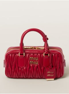 Miu Miu Miu Arcadia Matelassé Nappa Leather Women's Bag, Women's Tote Bag, Women's Shoulder Bag, Women's Cross body Bag, Women's Handbag  - Image 1