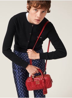 Miu Miu Miu Arcadia Matelassé Nappa Leather Women's Bag, Women's Tote Bag, Women's Shoulder Bag, Women's Cross body Bag, Women's Handbag  - Image 5