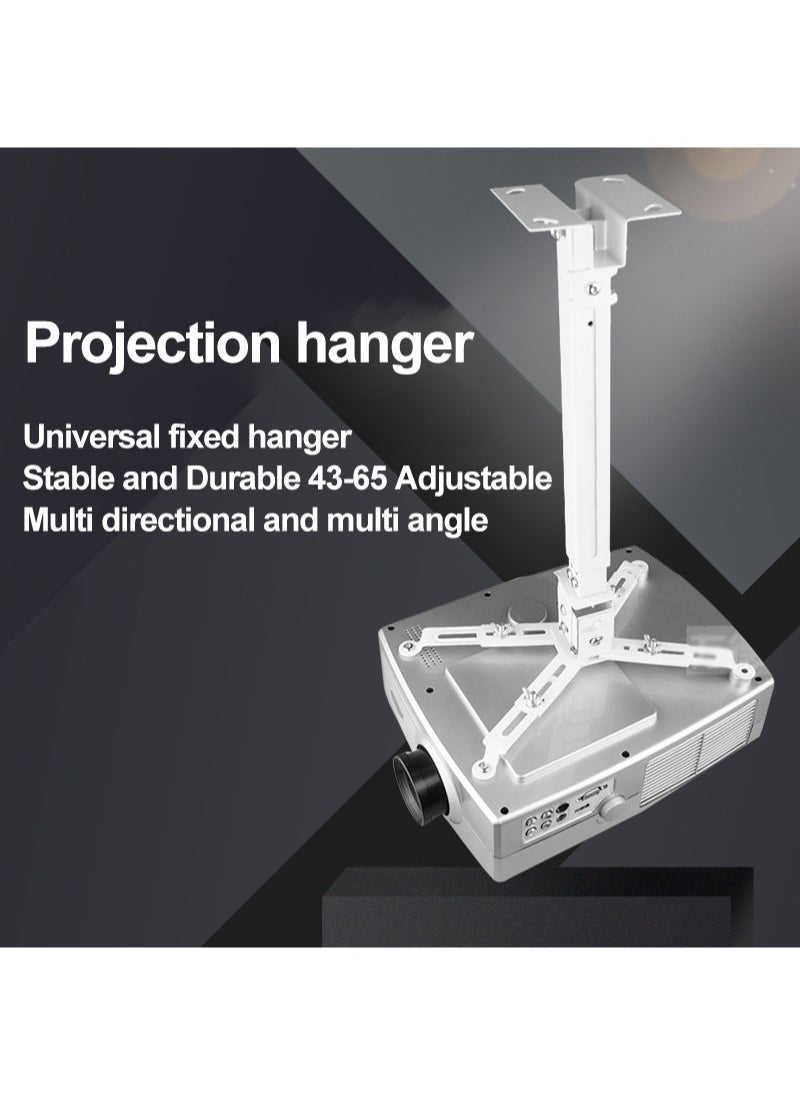 FlashHawk Universal Projector Ceiling Mount,Adjustable Projector Wall Mount for Home Office  - Image 3