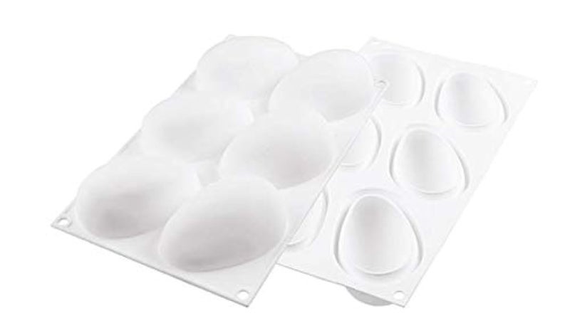 Silikomart Mango 130 Silicone Mold with 6 Cavities Each 366 Inch x 224 Inch x 165 Inch High - Image 2