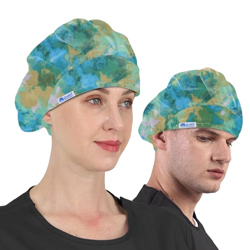 GUOER Hat Bouffant Cap One Size Multi Color (GR01) - Image 2