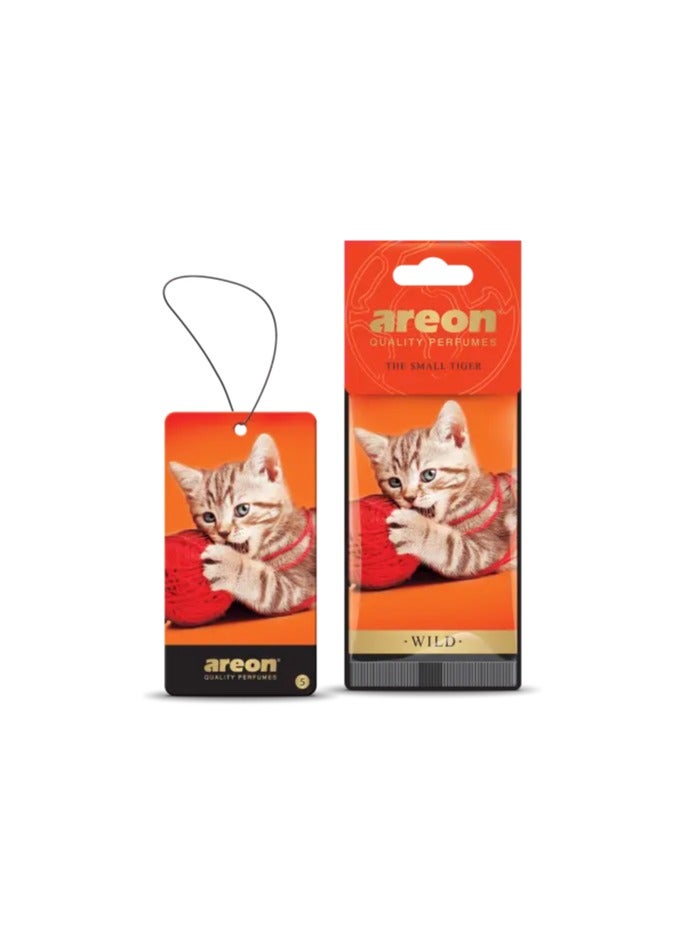Areon WILD air freshener - The Small Tiger