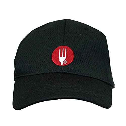 Chef Works unisex adult Logo Cool Vent Baseball Cap, Black, One Size US - Image 4