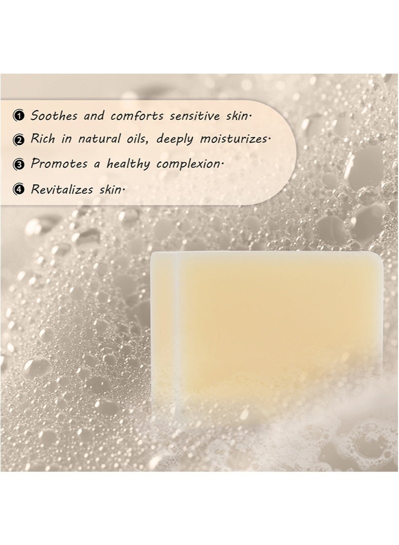 SAUVASINE Beef Tallow Soap Bar–All Natural Grass Fed Tallow Soap Unscented–Moisturizing Face and Body Wash Great for Eczema, Dry,Itchy,Sensitive Skin–Handcrafted Bath Soap for All Skin Types  - Image 4