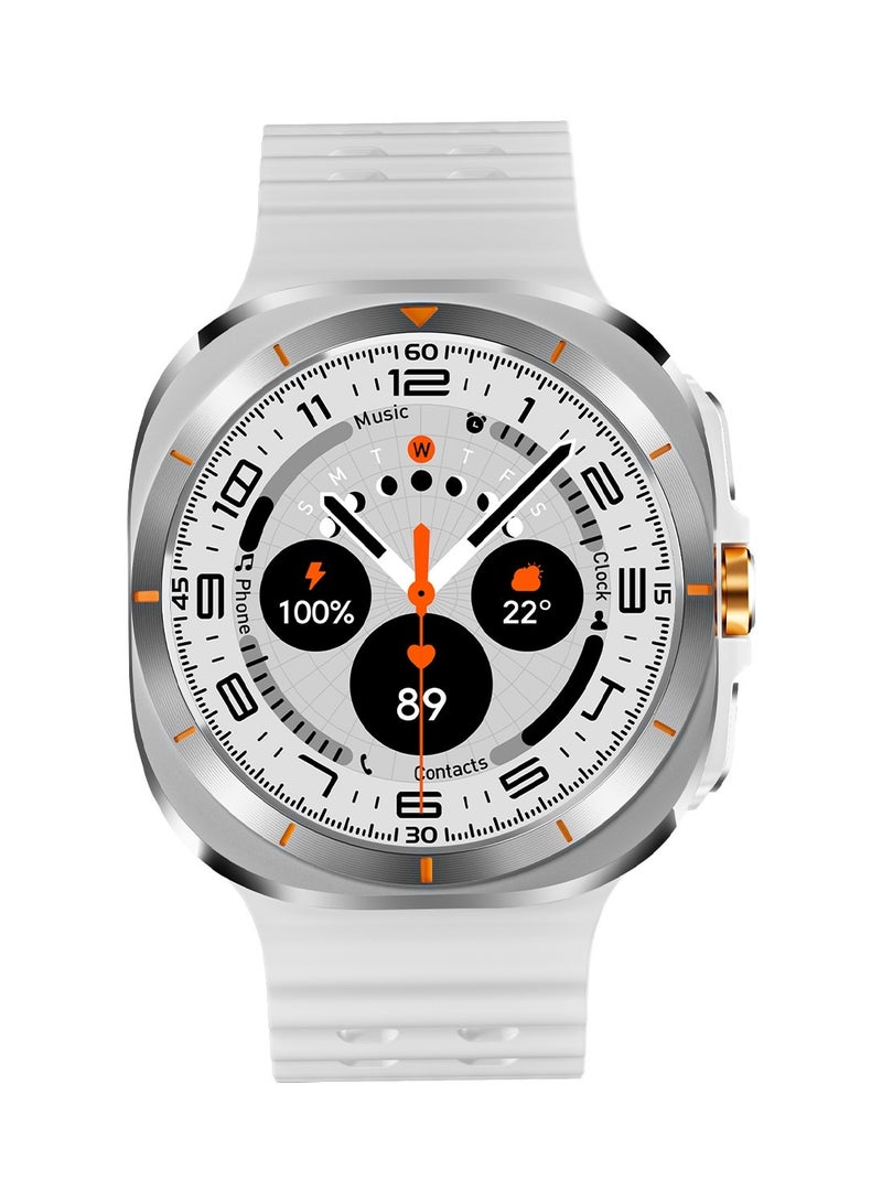general Galaxy Watch Ultra (2025) 47mm LTE smartwatch, titanium case, advanced sleep guidance, running coaching, energy score, heart rate tracking, GPS, - Image 1
