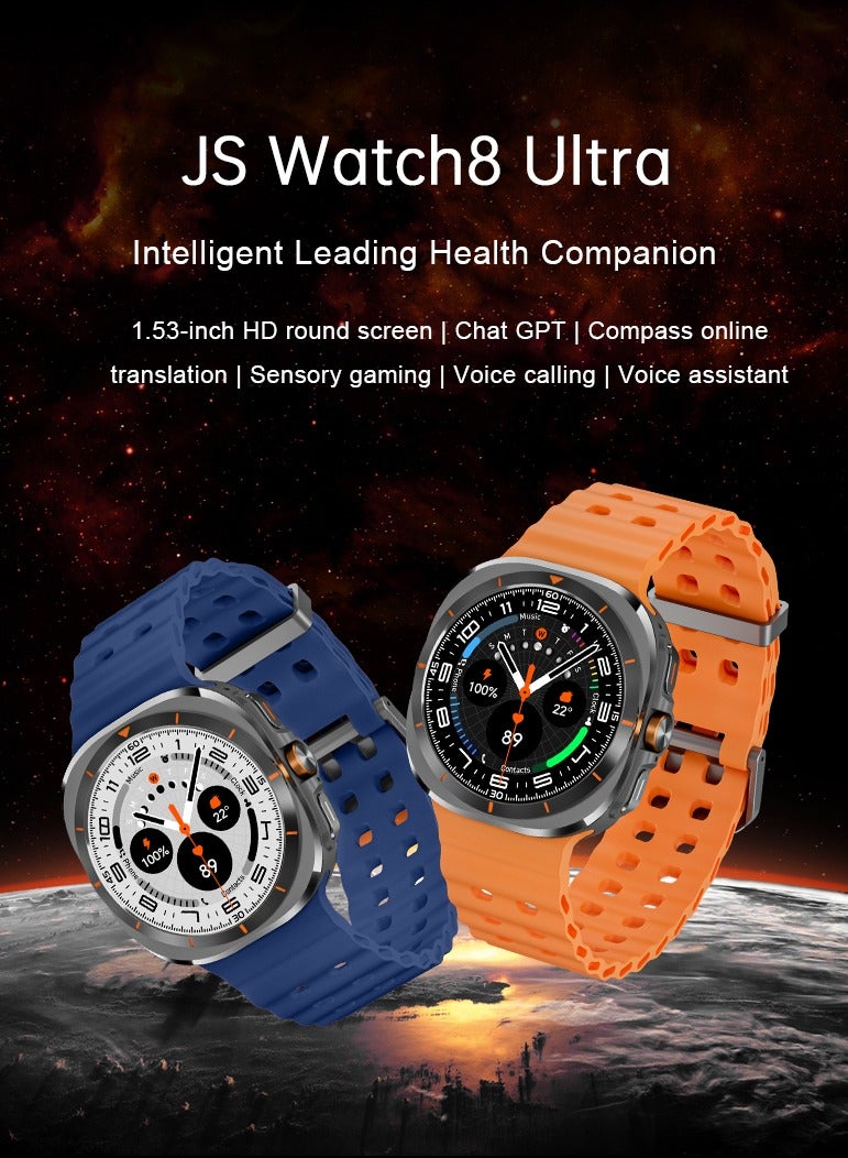 general Galaxy Watch Ultra (2025) 47mm LTE smartwatch, titanium case, advanced sleep guidance, running coaching, energy score, heart rate tracking, GPS, - Image 2