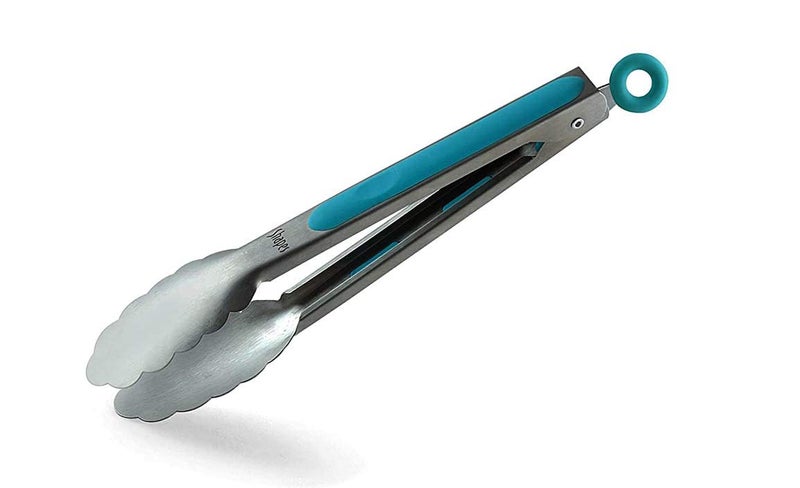 Shapes Imporio Multi Purpose Stainless Steel with Easy Grip 9" Serving Tong, Rust Proof High Durable Stylish Dishwasher Safe for Home/Kitchen - Image 1