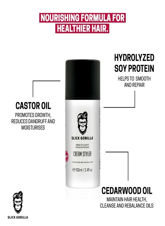 Slick Gorilla Cream Styler 100ml/ 3.38fl oz - Image 5