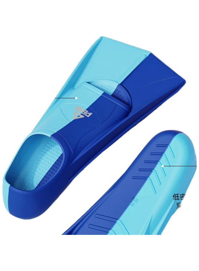 PEAK Swimming Fins, Professional Training, For Adults And Children, Comfortable And Durable, Diving, Freestyle, Breaststroke, Quick Learning Equipment, Size S - Image 1