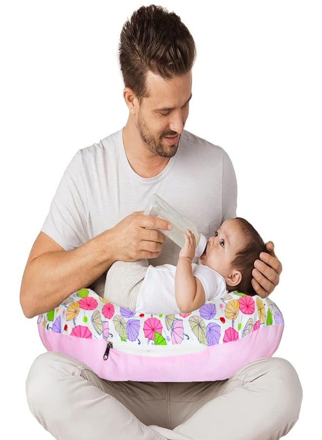 VParents Baby Breast Feeding Pillow, Nursing Pillow, Maternity Feeding Pillow for Mother and New Born Baby (Chunky) - Image 1