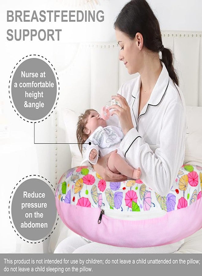VParents Baby Breast Feeding Pillow, Nursing Pillow, Maternity Feeding Pillow for Mother and New Born Baby (Chunky) - Image 4