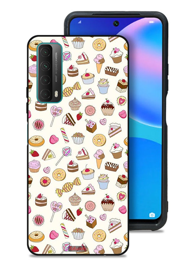 Tolwak Huawei Y7a Protective Case Cover Pattern Of Favorite Items - Image 1