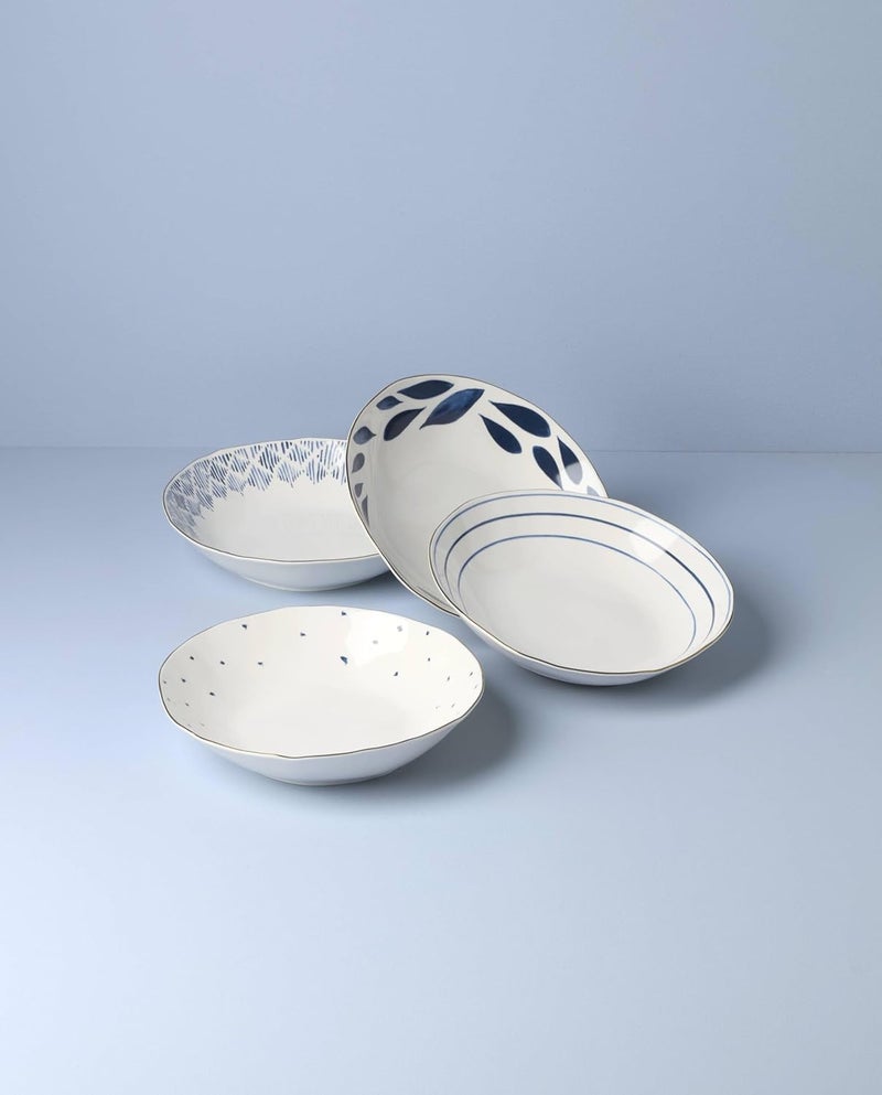 Lenox 897257 Blue Bay Dinner Bowls Set of 4 Assorted - Image 2