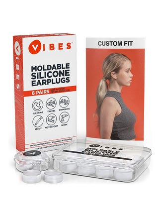 Silicone Ear Plugs - 6 Pairs Vibes Reusable Earplugs For Sleep, Custom Waterproof Moldable Gel, 32 dB Best Sound Blocking Earplug, Noise Reduction in Sleeping, Travel, Swimming, Studying, Construction - pzsku/Z86970550726D0AB1AD26Z/45/_/1689014079/997f0d92-a1b4-4981-8da6-371e03012d77