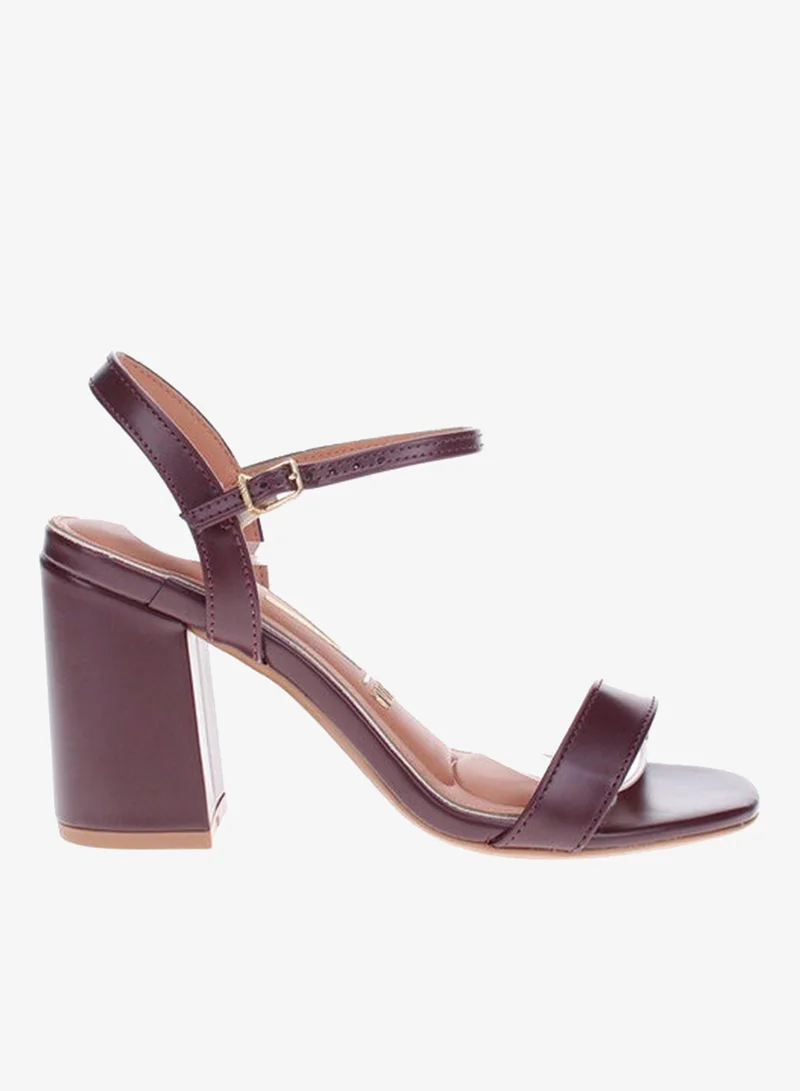 فيزانو صنادل بكعب متوسط للنساء - صنادل بكعب مفتوح من الخلف للبنات مع رباط للكاحل