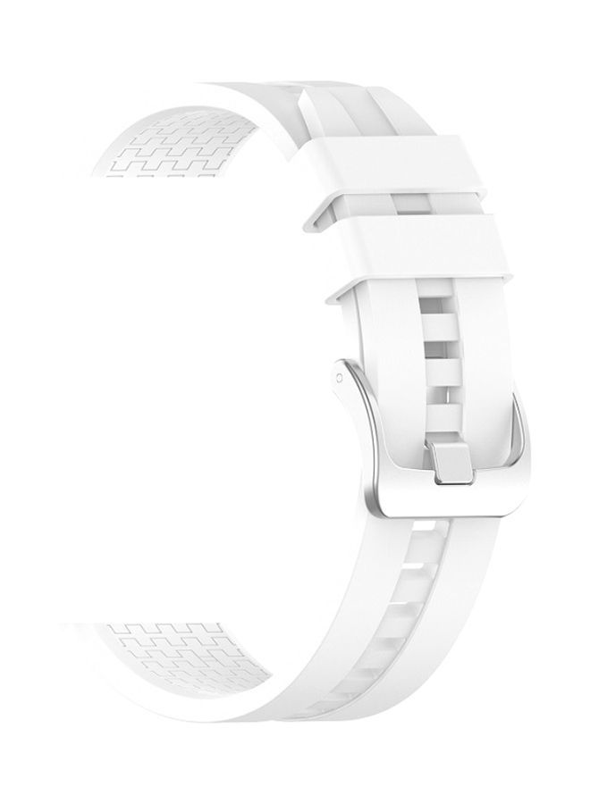 NIBEMINENT Replacement Band For Apple Watch Series 5/4/3/2/1 44/42mm White - Image 1