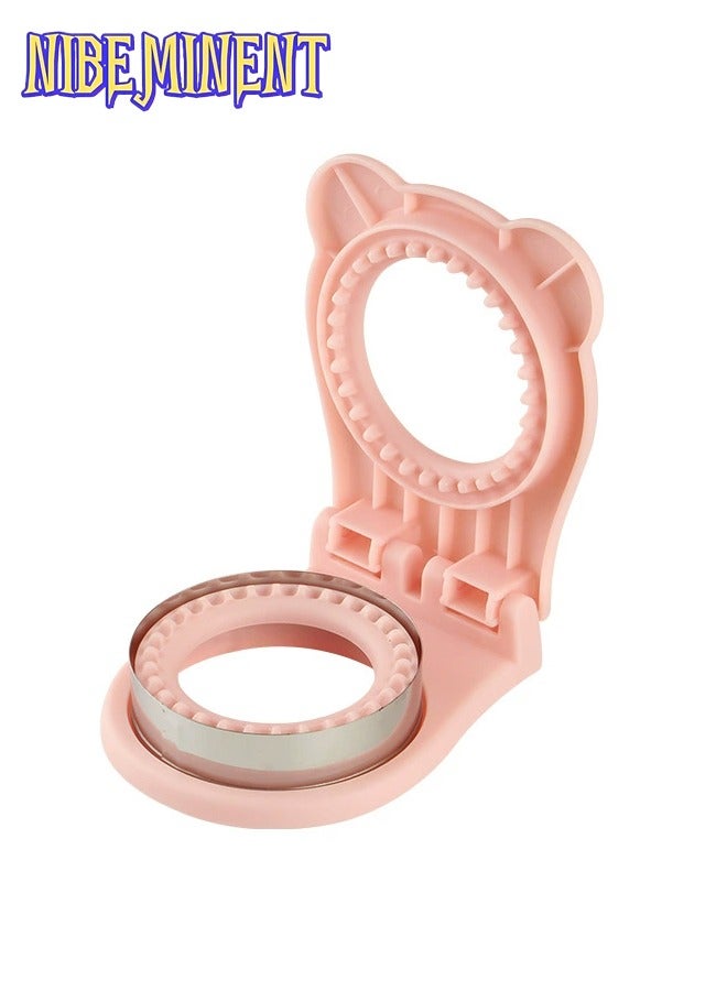 NIBEMINENT Sandwich Cutter Mold Toast Fruit Mold With Hand Protection Baking Tool - Image 1