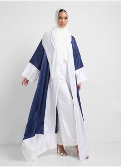 Khizana Colorblock Abaya Wih Sheila  - Image 1