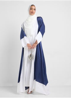 Khizana Colorblock Abaya Wih Sheila  - Image 5