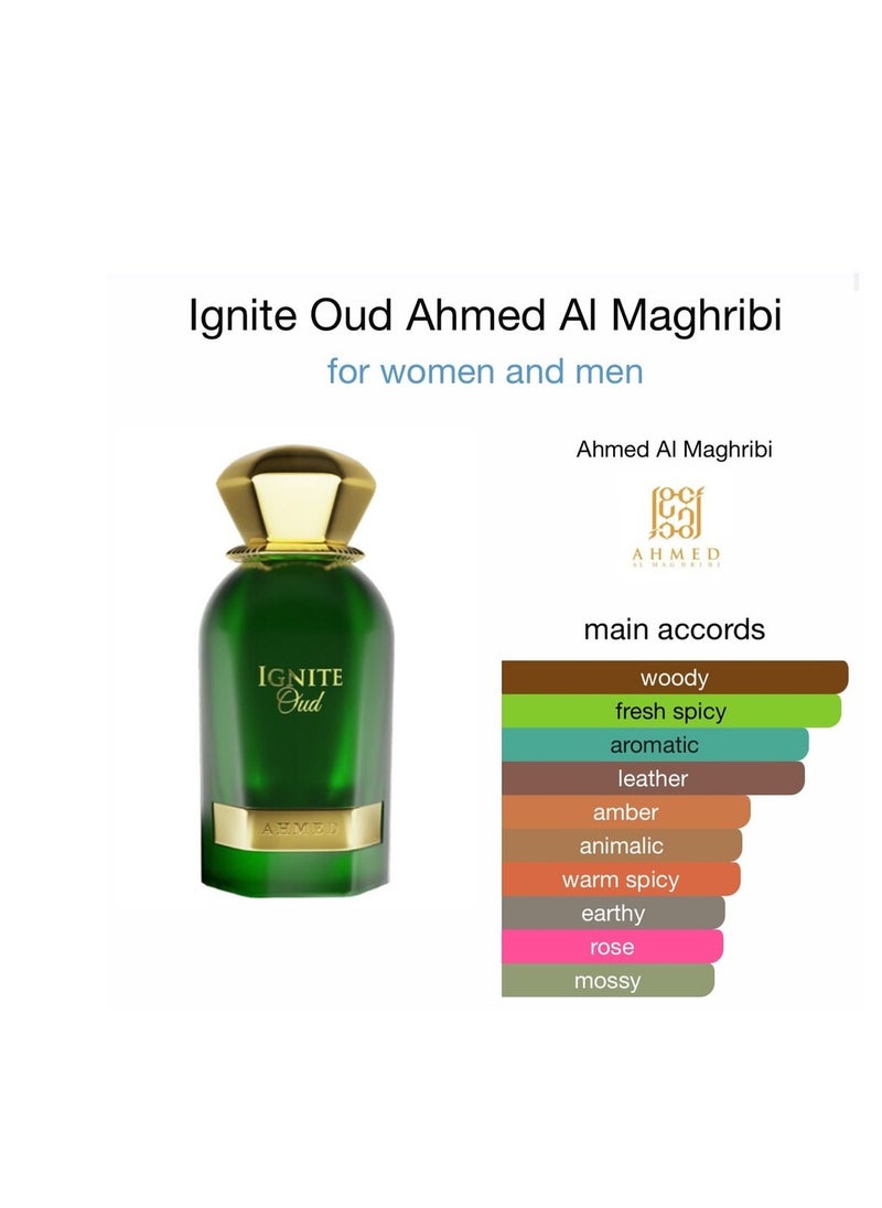 Ahmed Al Maghribi Ignite Oud EDP 60ml  - Image 3