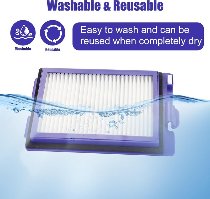 Odashen Filter Replacement For Eufy Robovac X8 Robot Vacuum, Accessories For Eufy X8 hybrid Vacuum Filter(6Pack) - Image 5