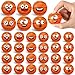 Arrowbash 24 Pcs Mini Face Basketball Stress Balls for Boys Girls Face Fidget Toys Bulk Foam Balls for Stress and Anxiety Relief Balls for Party Favors Birthday Gift Decoration - Image 2
