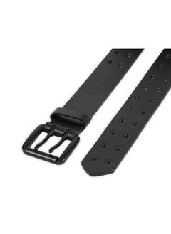 Levi's Women'S Fully Adjustable Peforated Belt With Double Prong Buckle Black Medium  - Image 4