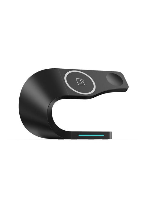 Magnetic Wireless Charger Stand Quick Charging Dock For IPhone13 12 iWatchS1-7 SE Air Pods