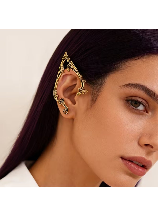 Pair Gold Earrings - Image 3