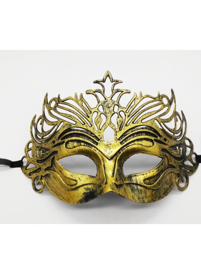 Birthday, Celebrations, Events Costume Mask (Gold) - Image 1