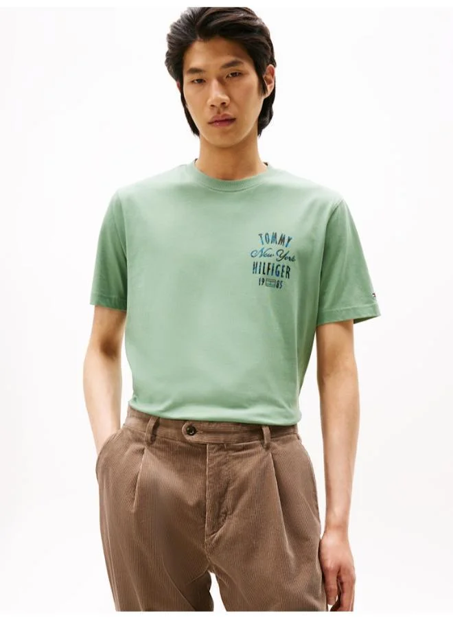 TOMMY HILFIGER Graphic Crew Neck T-Shirt