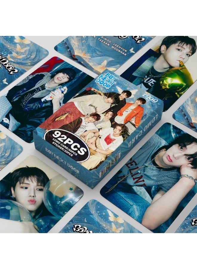 NIBEMINENT 92 Pcs Kpop BOYNEXTDOOR Lomo Cards Card For Fans Collection Gifts - Image 2