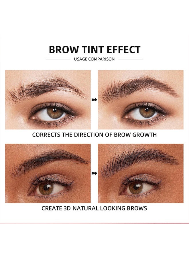 ibcccndc Brow Lamination&Tint Kit, 2 In 1 DIY Eyebrow Lamination Kit with Black & Brown Colors for Fuller Thicker Brows, Professional Eyebrow Perming Kit for Salon & Home Use, Lasts Up to 6 Weeks - Image 4