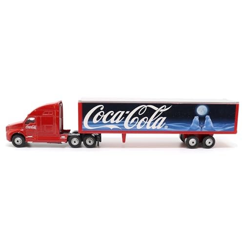 Coca-Cola Motor City Classics Bears and Moon Long Hauler (1:87 Scale), White/Blue - Image 3