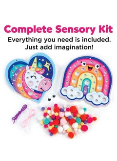 Creativity for Kids Pom Pom Pictures: Magical Rainbow And Unicorn Preschool And Toddler Crafts Gifts For Ages 3+  - Image 4