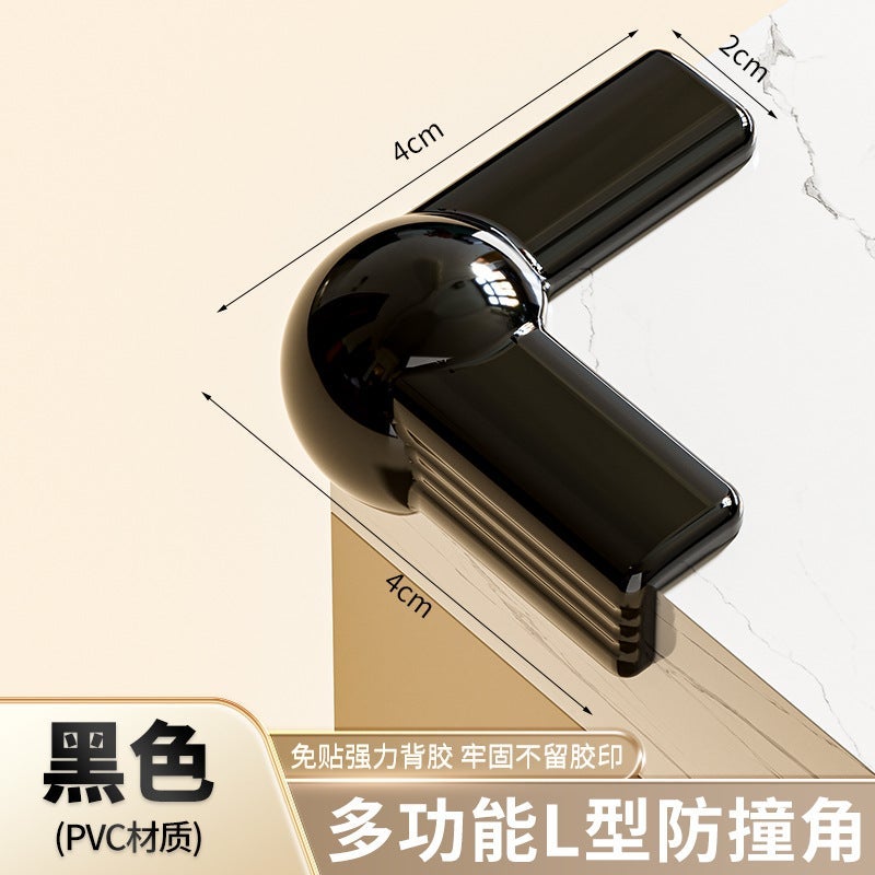 PETO Airbag Table Corner Anti-Collision Corner Protector Children'S Baby Anti-Collision Silicone Protective Cover Coffee Table Table Border Corner Protector 4 Pack - Image 1