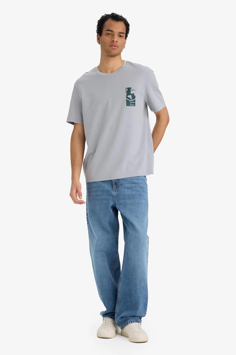ديفاكتو Breathable Printed T-Shirt