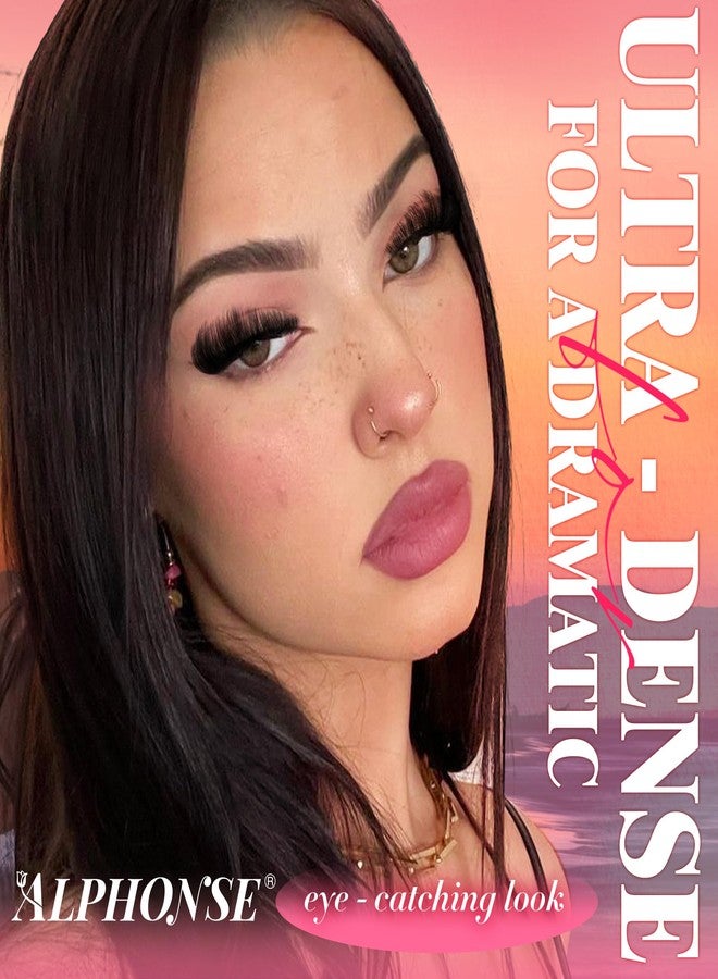 alphonse Mega Bold Lash Clusters Kit 14-24mm D-curved Cluster Eyelash Extensions Kit 200D Thick Volume Eyelash Clusters Kit with Lash Bond and Seal by ALPHONSE - Image 3