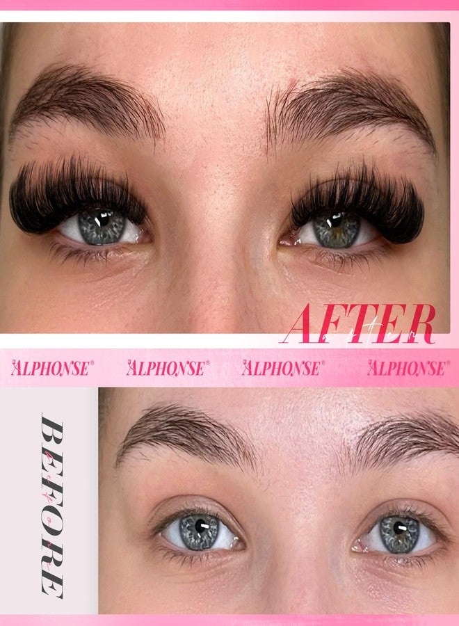 alphonse Mega Bold Lash Clusters Kit 14-24mm D-curved Cluster Eyelash Extensions Kit 200D Thick Volume Eyelash Clusters Kit with Lash Bond and Seal by ALPHONSE - Image 4