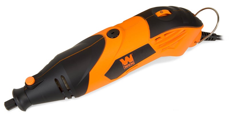 WEN 23114 1.4-Amp High-Powered Variable Speed Rotary Tool with Cutting Guide, LED Collar, 100+ Accessories, Carrying Case and Flex Shaft - Image 4