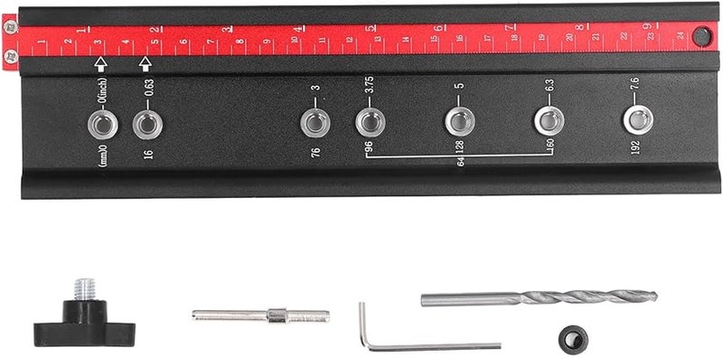 Self Centering Punch Locator Drill Guide for Cabinet Handles and Drawer Pulls - Image 1