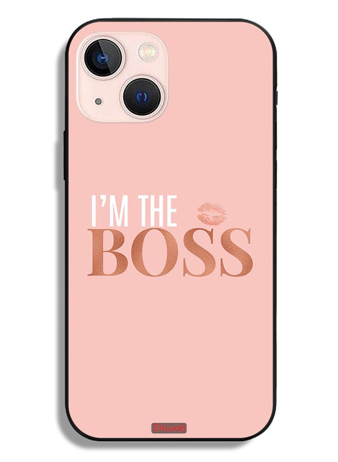 Tolwak Apple iPhone 13 mini Protective Case I Am The Boss - Image 2