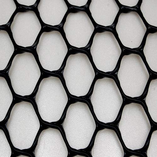 SAI PRASEEDA PVC Garden Fencing Net/Mesh (4feet/10feet) UV Stabilized 500GSM Anti Bird Net Black Color 6 Months Guarantee with Free 1 Cutter,50 PVC Tags - Image 5
